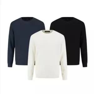 [앤드지](신세계 사우스시티)머신워셔블 잔조직 라운드넥 봄 스웨터 4컬러 BSCG1CER1001