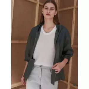 [올리비아로렌] 매쉬 배색 후드 점퍼 VOCCL5M4111[35760556]