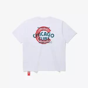 [뉴에라](광주신세계)MLB 시카고컵스 리소그래프 티셔츠 화이트 15147519