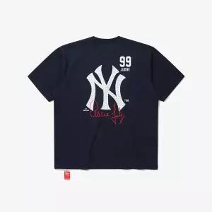 [뉴에라](광주신세계)MLB 뉴욕 양키스 플레이어 시그니처 티셔츠 팀 네이비 15147523