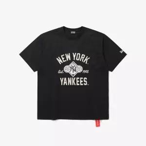 [뉴에라](광주신세계)MLB 뉴욕 양키스 1958 티셔츠 헤더 블랙 15147503
