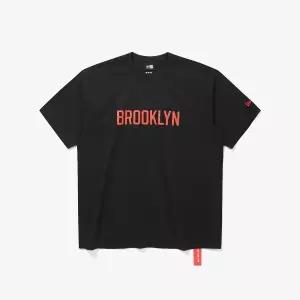 [뉴에라](타임스퀘어점패션관)MLB 쿠퍼스타운 브루클린 다저스 플래그 티셔츠 블랙 15147547