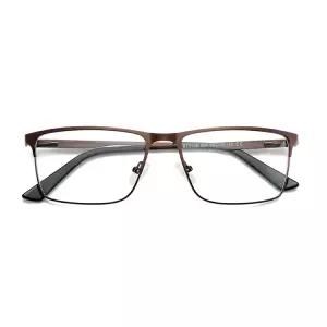 티타늄안경테 ZENOTTIC 남자 티타늄 합금 안경 남성 비 처방 초경량 광학 패션 프레임