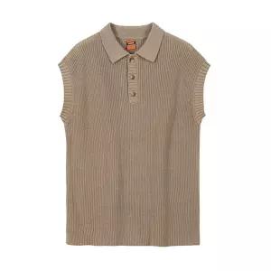 남성 카라 니트조끼 카라넥 데일리 조끼 캐주얼룩 [ADA815]