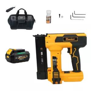 다스트 충전 타카 HPT 4.0Ah 배터리 1개 고속충전기 가방 630 핀 DE-635N 디월트형 타정기