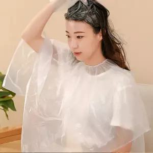 미용실 염색 보 비닐 가운 커트 커트보 일회용 퍼머 장만A713 10매 커트보