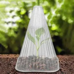 식물온실 텃밭 덮개 하우스비닐 꼬깔 모종 식물 깔때기 공장 직판 100개