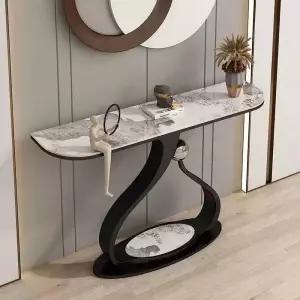 거실 콘솔테이블 모던 인테리어 수납장 홀테이블 심플 고급형 지지대