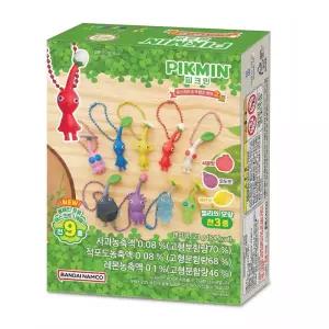 반다이 CU x 피크민 마스코트 젤리 키링 23g, 1개