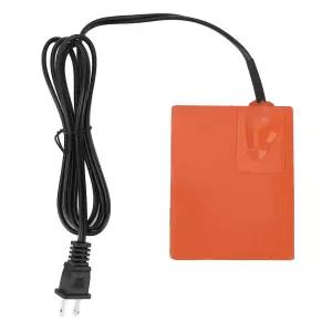 엔진 워밍 블랭킷 히터 실리콘 매트 고무 히팅 패드 전기 유연 102X127mm 미국 플러그 110V