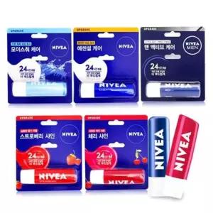립밤 입술보습 니베아 립케어 5종 립클로즈 택일