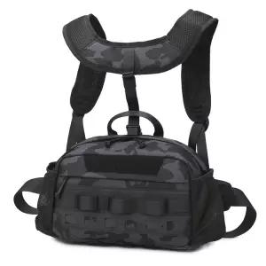 밀리터리백팩 남자 하이킹 조끼 배낭 가방 패니 허리 가슴 캠핑 낚시 사냥 스포츠 전술 팩