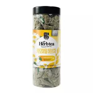 녹차원 캐모마일 60티백/허브티/티백차/침출차/건강차/식후차/티백/손님/접대용/가정용/사무실/선물용