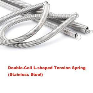 304 스테인리스 스틸 원형 인장 스프링 와이어 직경 0.3-0.5mm 외경 3/4mm 길이 10 15 20 25 35-260mm