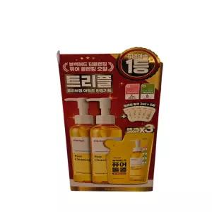 마녀공장 퓨어 클렌징 오일 600ml(200mlx2개+리필 200ml+클렌징밀크 2mlx5)