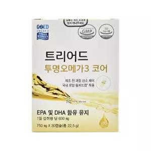 트리어드 투명오메가3 코어 750mg x 30캡슐