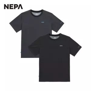 네파 남성 아이스테크쉘 지오 반팔 라운드 티셔츠 7K35338