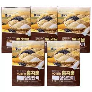 최금자 장인 정가네 통곡물 영양한끼 곡물 보리 현미 호밀 파로 서리태 식사대용 간편 영양 한끼 5팩