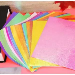 ( )레인보우 색종이 반짝이 펄 무지개 별학종이