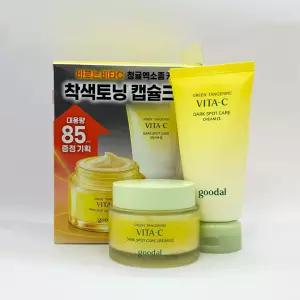 구달 청귤 비타씨 잡티 케어 크림 알파 더블 한정 기획 75ml+85ml