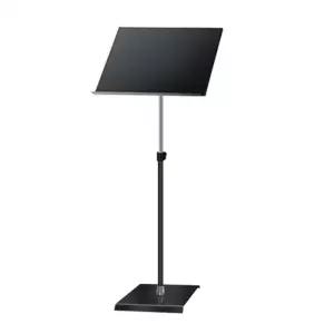 ( )철제 안내판 높이조절 480mm 보면대 강연대 메뉴판거치대 사각받침 각도조절 강연