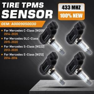 메르세데스-벤츠 C W205 GLC X253 S-클래스 W222 2013-2020 2014-2016용 TPMS 타이어 공기압 모니터 센서