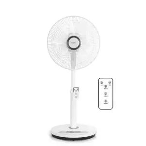 대웅 발터치 스탠드 리모컨 선풍기 DWF-FR1410 5엽저소음 발터치 자연수면풍 유아를 위한 초미세풍선풍기
