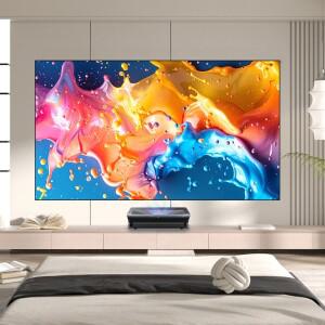 120 인치 홈 시어터 ALR UST 프로젝션 스크린 초단초점 AWOL 3000 4K 레이저 용 고정 프레임