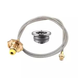 LPG 가스통 연결 부품 호스 튜브 카트리지 커넥터 캠핑 부탄