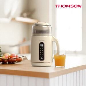 프랑스 톰슨 소음차단 고온자동세척 대용량 두유제조기 LED 컬러패널 2025년 최신 1200ml