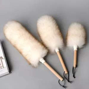 양모 먼저털이 중형/먼지/털이/양모/털이개/떨이/떨이개/먼지솔/사무실/청소용/가정용/핸디형/막대