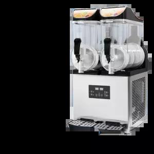 업소용 듀얼 슬러시 15L 빙수기 콤프레서내장 대용량