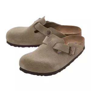 버켄스탁 FW25 공용 보스턴 스웨이드 슬리퍼 560773 119657