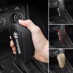 자동차 기어 시프트 커버 수동 가죽 자동 변속기 현대 i30 투싼 엑센트 i20 ix35 인테리어 액세서리