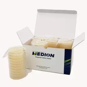 [MEDION]메디온 식품공전 유산균 실험 배지 Lactobacilli MRS Agar 10plate