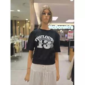 [에고이스트] 프린트 볼륨 스? 반팔 티셔츠 ER2OTH-57 691041