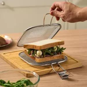 [바겐슈타이거] 스텐 샌드위치팬 프레스 메이커 토스트팬 샌드위치그릴