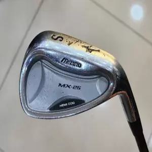 중고 미즈노 MX-25 정품 샌드웨지 S 아이언 그라파이트 R 중고 골프채