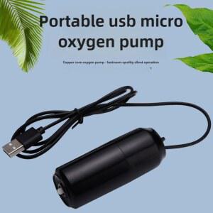 USB 전원 미니 에어 펌프 어항용 무소음 야외 공급기 산소 낚시 휴대용