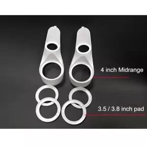 3.5인치 3.8 4인치 3방향 미드레인지 스피커 포드 자동차 수리용 트위터 스탠드 브래킷