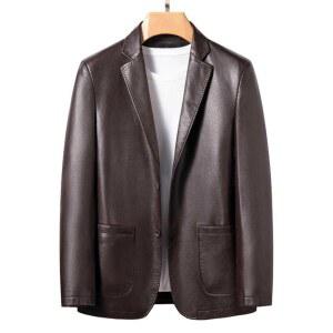 남성 정장 가죽 소가죽 양가죽 페이크 말가죽 점퍼 자켓 A2