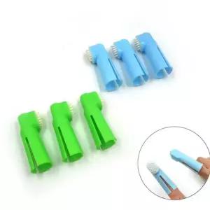 강아지 실리콘 칫솔 반려동물 고양이 마사지 애견 손가락 칫솔 양치 구강