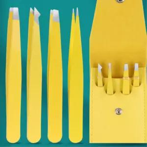 정밀 족집게 고급 눈썹정리 트위저 전문가용 왁싱 잔털 제거 제모용