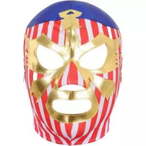 남성 코스튬 마스크 캐릭터 가면 이벤트 성인 남성용 멕시코 레슬링 마스크, 할로윈 레슬러 의상 DH5407334