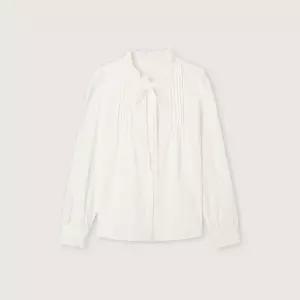 [스타필드 고양 로엠] 코튼 프릴 블라우스_RMBLG23R12