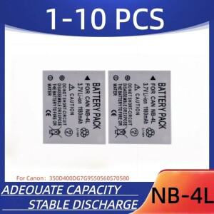 캐논 IXUS 130 115 220 110 117 100 230 120hs한 3.7V 1180mAh NB-4L 디지털 카메라 배터리