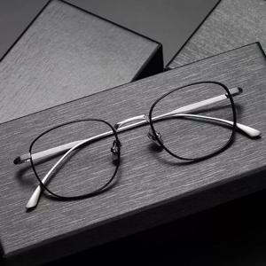 티타늄안경테 일본 스타일 지식 엘리트 체중계 초경량 디자인 순수 뉴스 MASUNAGA 남