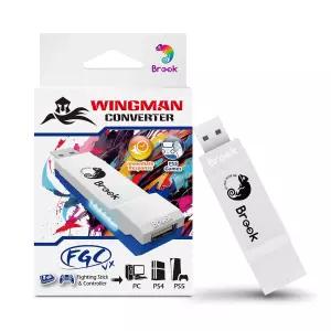 PS5/PS4/PC용 Brook Wingman FGC VX 아케이드 컨트롤러 컨버터 150개 이상의 유선 스틱 및 파이트패드용