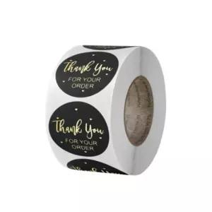 감사 스티커 배달 김밥 포장 땡큐 레터링 Zna7+6Lrw