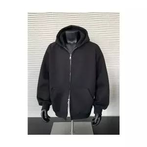 봄 남성용 집업 카디건 양 맨투맨 루즈핏 후드 커플룩 BE1